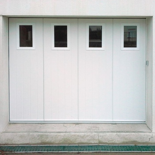 PORTE DE GARAGE SECTIONNELLE LATÉRALE RÉSIDENCE 